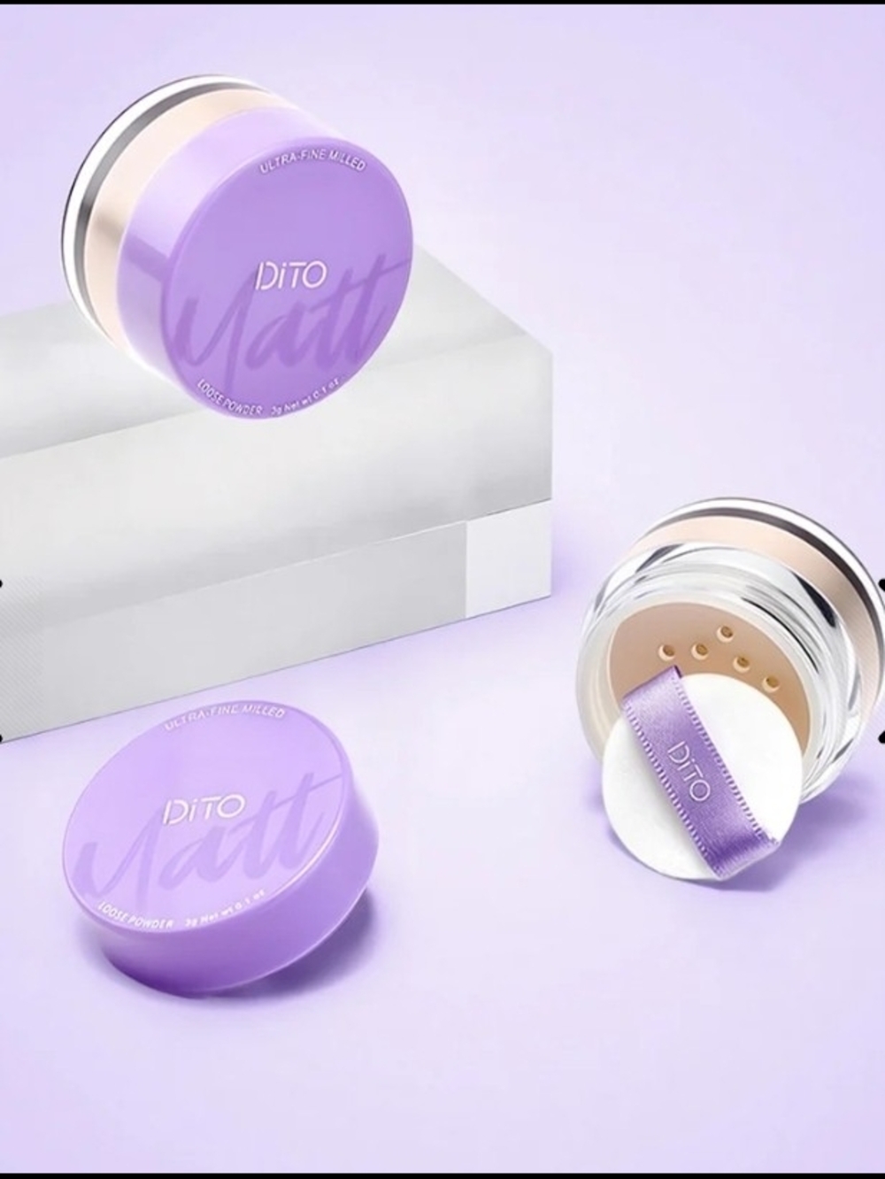 Dito Loose Setting Powder — Translucent Finish - Picture 2 of 6